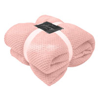 Popcorn soft waffle throw 5 colours