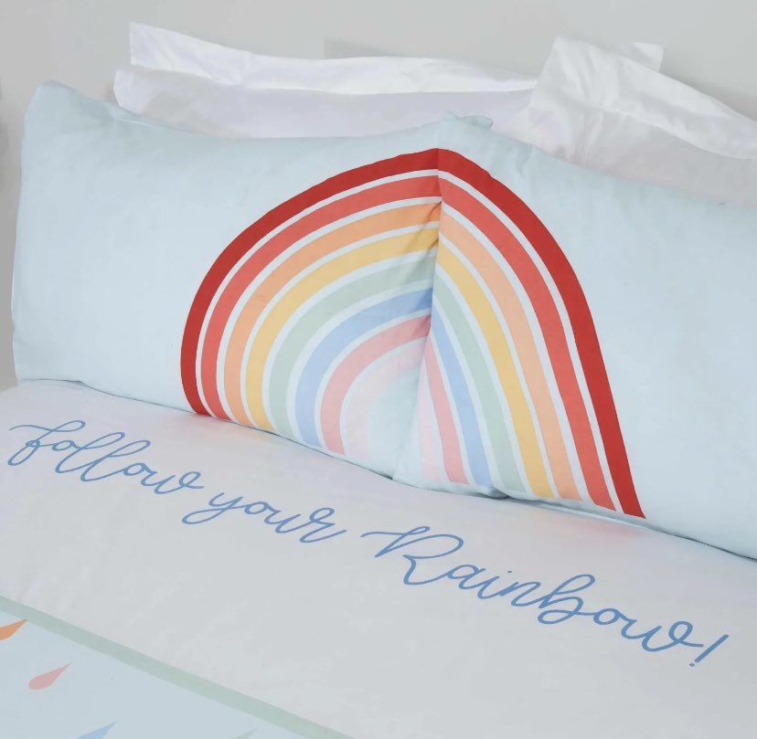 Rainbow Duvet Set