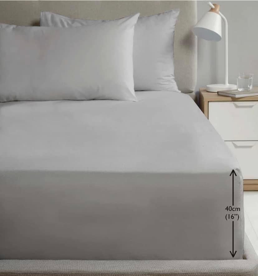 Deep Fit Sheets 4 Colours