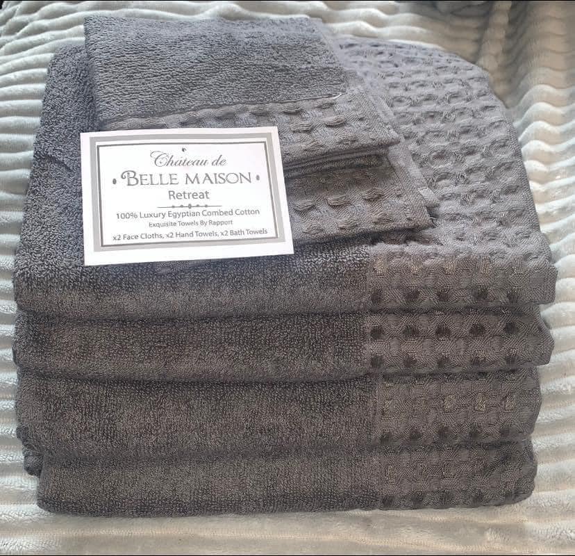 Retreat 6 pc Towel bale cotton Set
