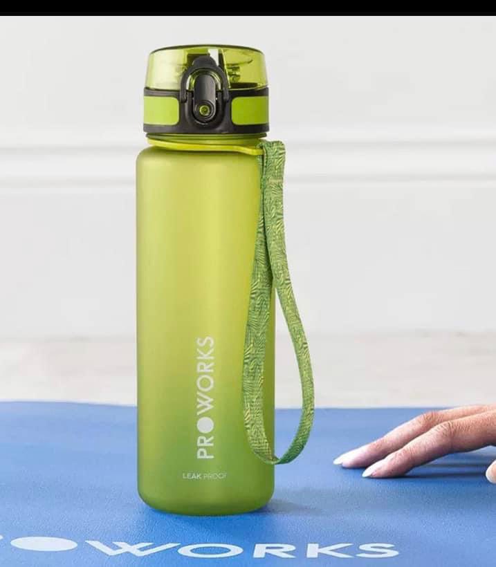 Pro works Leak Proof water bottle 3 colours