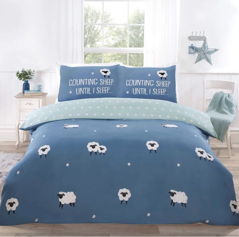 Counting Sheep Duvet Set 2 Colours