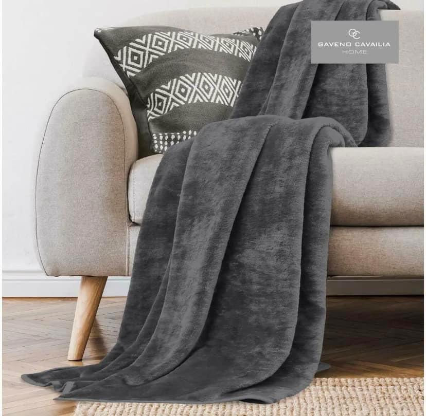 Mink Soft Fleece throw 2 colours
