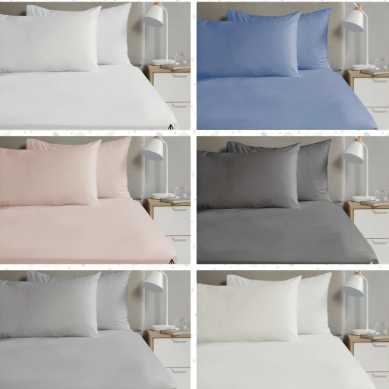 Deep Fit Sheets 4 Colours