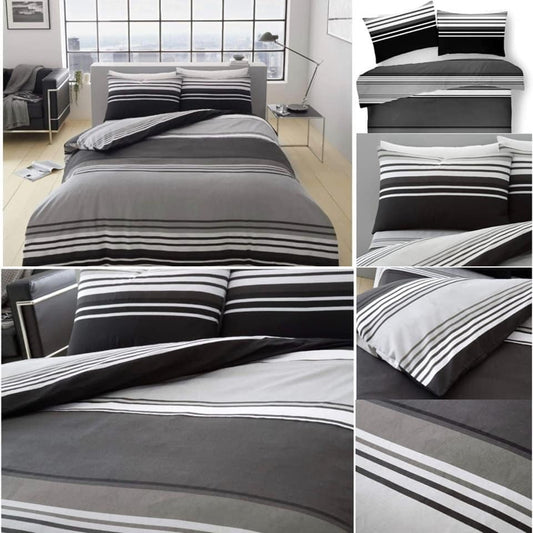 Moxie Black Duvet Set