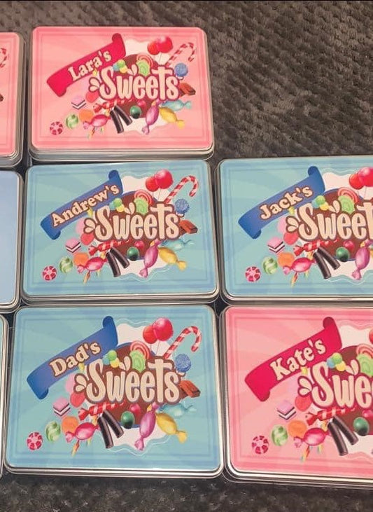 Personalised Sweet tin