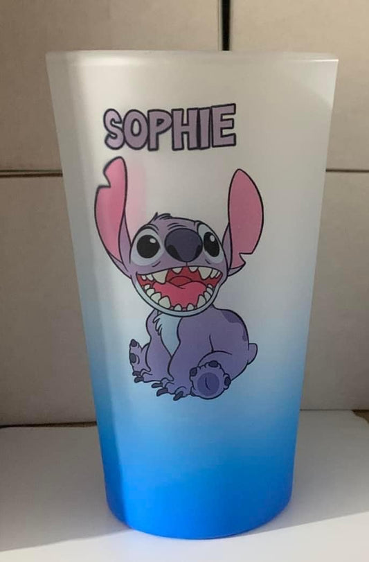 Stitch Personalised Glass
