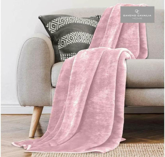 Mink Soft Fleece throw 2 colours